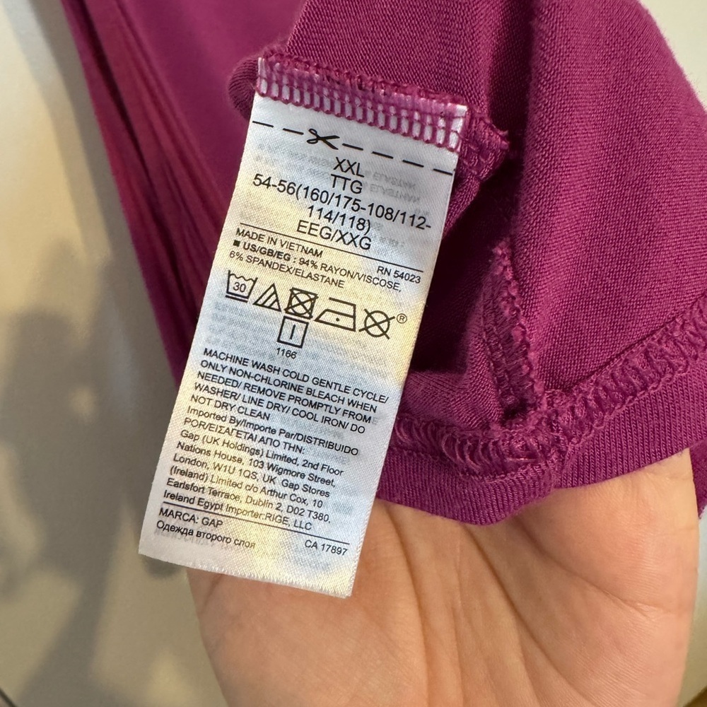 GAP XXL Hot Pink Sleeveless Swing Dress - Picture 7 of 10